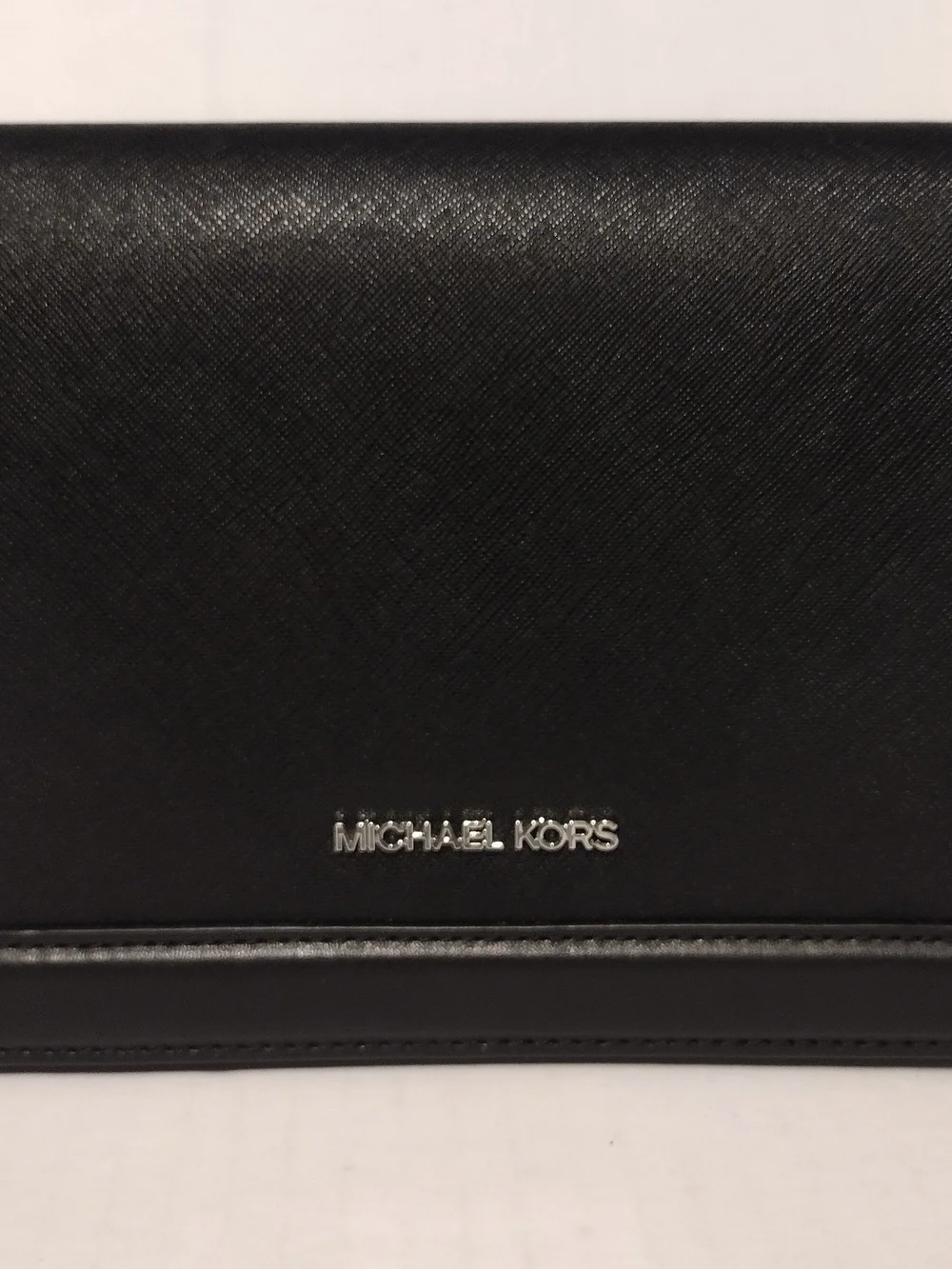 Michael Kors Black Saffiano Leather Crossbody Shoulder Bag